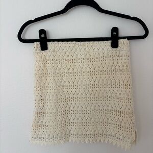 Jen’s Pirate Booty Cotton Crochet Skirt